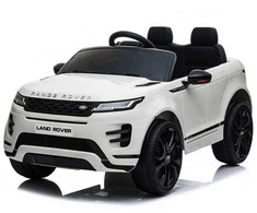 Toycars Baterijomis varomas automobilis, Range Rover Evoque, 108x67x52 cm, Balta