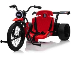 Toycars Drift Trike, 110x77x54 cm, Raudonas