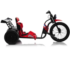 Toycars Drift Trike, 110x77x54 cm, Raudonas