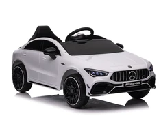 Toycars Elektrinis automobilis, Mercedes CLA 45 S AMG, 110x61x45 cm, Balta