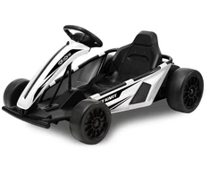 Toycars Elektrinis Drift Kartas, Drift Go-Kart, 110x77x54 cm, Baltas