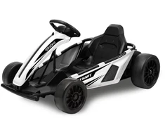 Toycars Elektrinis Drift Kartas, Drift Go-Kart, 110x77x54 cm, Baltas