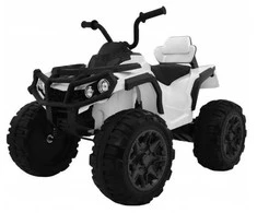 Toycars Elektrinis keturtakčiai, 103x68x73 cm, Baltas