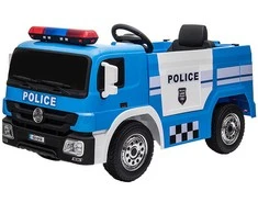 Toycars Elektrinis policijos sunkvežimis, 115x65x60 cm, Mėlyna