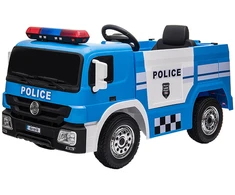 Toycars Elektrinis policijos sunkvežimis, 115x65x60 cm, Mėlyna