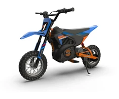 Toycars Elektrinis purvo dviratis, 114x63.5x72.7 cm, Mėlyna/Oranžinė