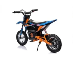 Toycars Elektrinis purvo dviratis, 114x63.5x72.7 cm, Mėlyna/Oranžinė