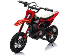 Toycars Elektrinis purvo motociklas, 114x63.5x72.7 cm, Raudonas/Juodas