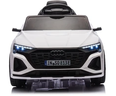 Toycars Elektrinis vaikiškas automobilis, Audi S Q8, 99x54x46 cm, Balta
