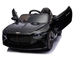 Toycars Elektrinis vaikų automobilis, Bentley Bacalar, 108x65x45 cm, Juodas