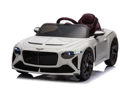 Toycars Elektrinis vaikų automobilis, Bentley Bacalar, 108x65x45 cm, Balta