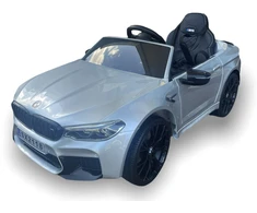 Toycars Elektrinis vaikų automobilis, BMW M5, 124x74x55 cm, Balta