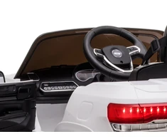 Toycars Elektrinis vaikų automobilis, Jeep Grand Cherokee, 114x76x58 cm, Baltas