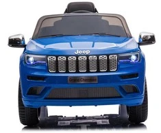 Toycars Elektrinis vaikų automobilis, Jeep Grand Cherokee, 114x76x58 cm, Mėlynas
