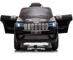 Toycars Elektrinis vaikų automobilis, Jeep Grand Cherokee, 114x76x58 cm, Juoda