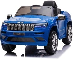 Toycars Elektrinis vaikų automobilis, Jeep Grand Cherokee, 114x76x58 cm, Mėlynas