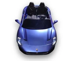 Toycars Elektrinis vaikų automobilis, Maserati MC20, 175x105x66 cm, Mėlynas