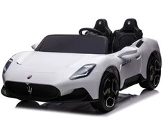 Toycars Elektrinis vaikų automobilis, Maserati MC20, 175x105x66 cm, Baltas