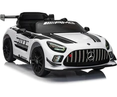 Toycars Elektrinis vaikų automobilis, Mercedes-Benz GT3 AMG, 116x66x44 cm, Balta