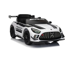 Toycars Elektrinis vaikų automobilis, Mercedes-Benz GT3 AMG, 116x66x44 cm, Balta