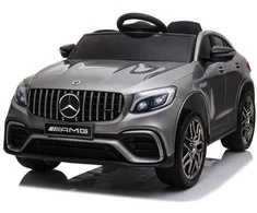 Toycars Elektrinis važiuoklės automobilis, Mercedes-Benz GLC 63, 115x70x55 cm, Pilka