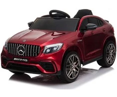 Toycars Elektrinis važiuoklės automobilis, Mercedes-Benz GLC 63, 115x70x55 cm, Raudonas