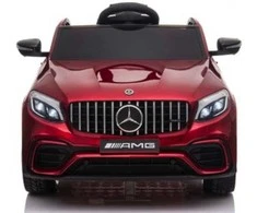 Toycars Elektrinis važiuoklės automobilis, Mercedes-Benz GLC 63, 115x70x55 cm, Raudonas