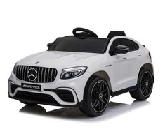 Toycars Elektrinis važiuoklės automobilis, Mercedes-Benz GLC 63, 115x70x55 cm, Balta