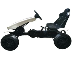 Toycars Go-Kart, 115x62.5x60 cm, Baltas