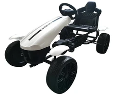 Toycars Go-Kart, 115x62.5x60 cm, Baltas