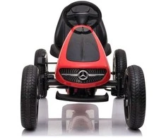 Toycars Go-Kart, MERCEDES Go-Kart, 112x58x62 cm, Raudonas