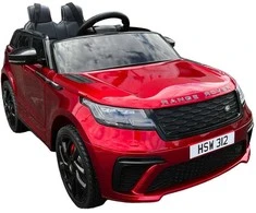 Toycars SUV vaikų automobilis, Range Rover Velar, 122x60x49 cm, Raudona