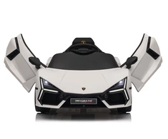 Toycars Vaikiškas automobilis, Lamborghini Revuelto, 105x60x40 cm, Balta