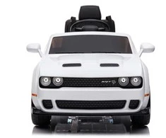 Toycars Vaikų Akumuliatorinė Mašina, Dodge Challenger SRT, 110x66x62 cm, Baltas