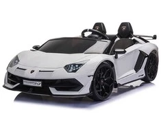 Toycars Vaikų akumuliatorinė mašina, Lamborghini Aventador, 2 asmenys