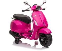 Toycars Vaikų akumuliatorinis skūteris, Vespa Sprint, Juoda