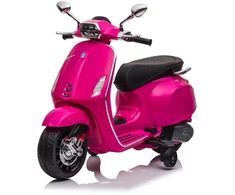 Toycars Vaikų akumuliatorinis skūteris, Vespa Sprint, Juoda