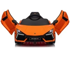 Toycars Vaikų automobilis, Lamborghini Revuelto, 105x60x40 cm, Oranžinė