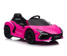 Toycars Vaikų automobilis, Lamborghini Revuelto, 105x60x40 cm, Rožinė