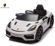 Toycars Vaikų Baterijomis Varomas Automobilis, Porsche Spyder RS, 108x60x43 cm, Baltas