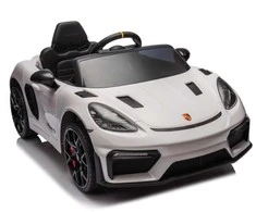 Toycars Vaikų Baterijomis Varomas Automobilis, Porsche Spyder RS, 108x60x43 cm, Baltas