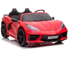 Toycars Vaikų Baterijomis Varomas Automobilis, Corvette Stingray, 128x71x51 cm, Raudonas