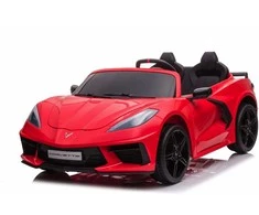 Toycars Vaikų Baterijomis Varomas Automobilis, Corvette Stingray, 128x71x51 cm, Raudonas