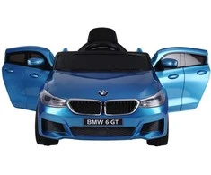 Toycars Vaikų Mašinėlė, BMW 6 GT, 106x64x51 cm, Mėlyna