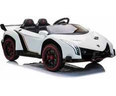 Toycars Vaikų mašinėlė, Lamborghini Veneno, 135x72x35 cm, Balta