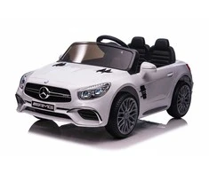 Toycars Vaikų Mašinėlė, Mercedes-Benz SL65 AMG, 108x63x46 cm, Balta