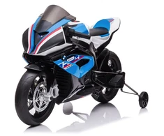 Toycars Vaikų Motociklas, BMW HP4, 119x66x73 cm, Mėlynas