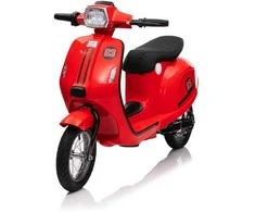 Toycars Vaikų paspirtukas, 24V elektrinis, 350W variklis, 130x55x79 cm, Raudonas