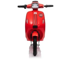 Toycars Vaikų paspirtukas, 24V elektrinis, 350W variklis, 130x55x79 cm, Raudonas