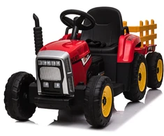 Toycars Vaikų traktorius, 136x50x52 cm, Raudonas